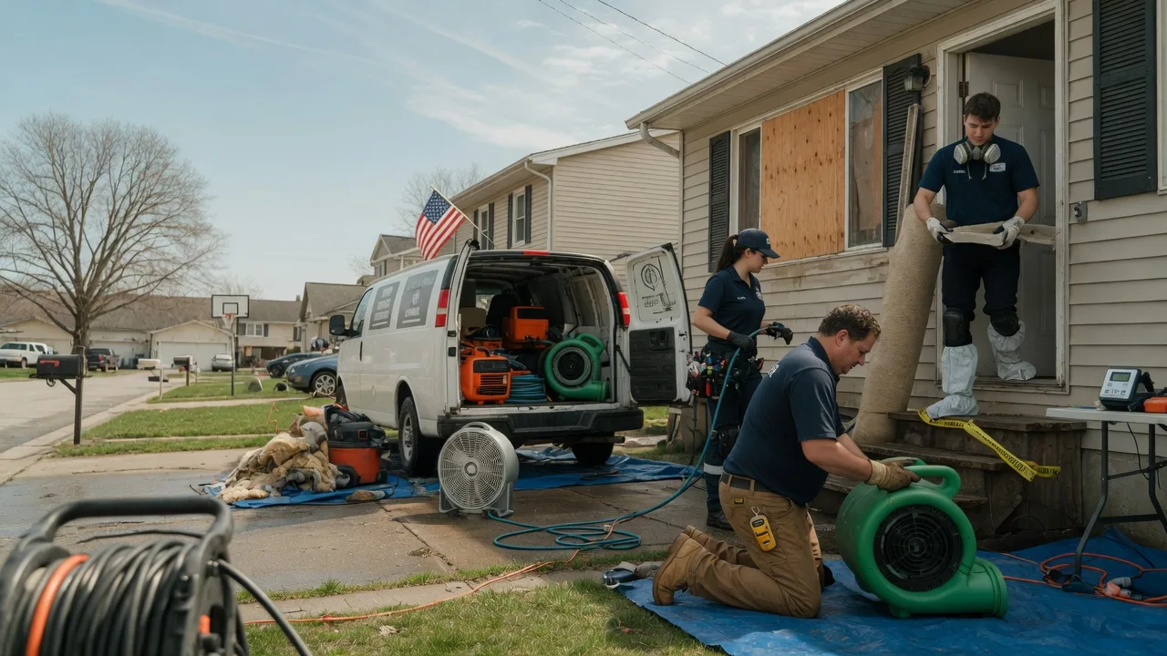 Water Damage Restoration in Geneseo, IL near me